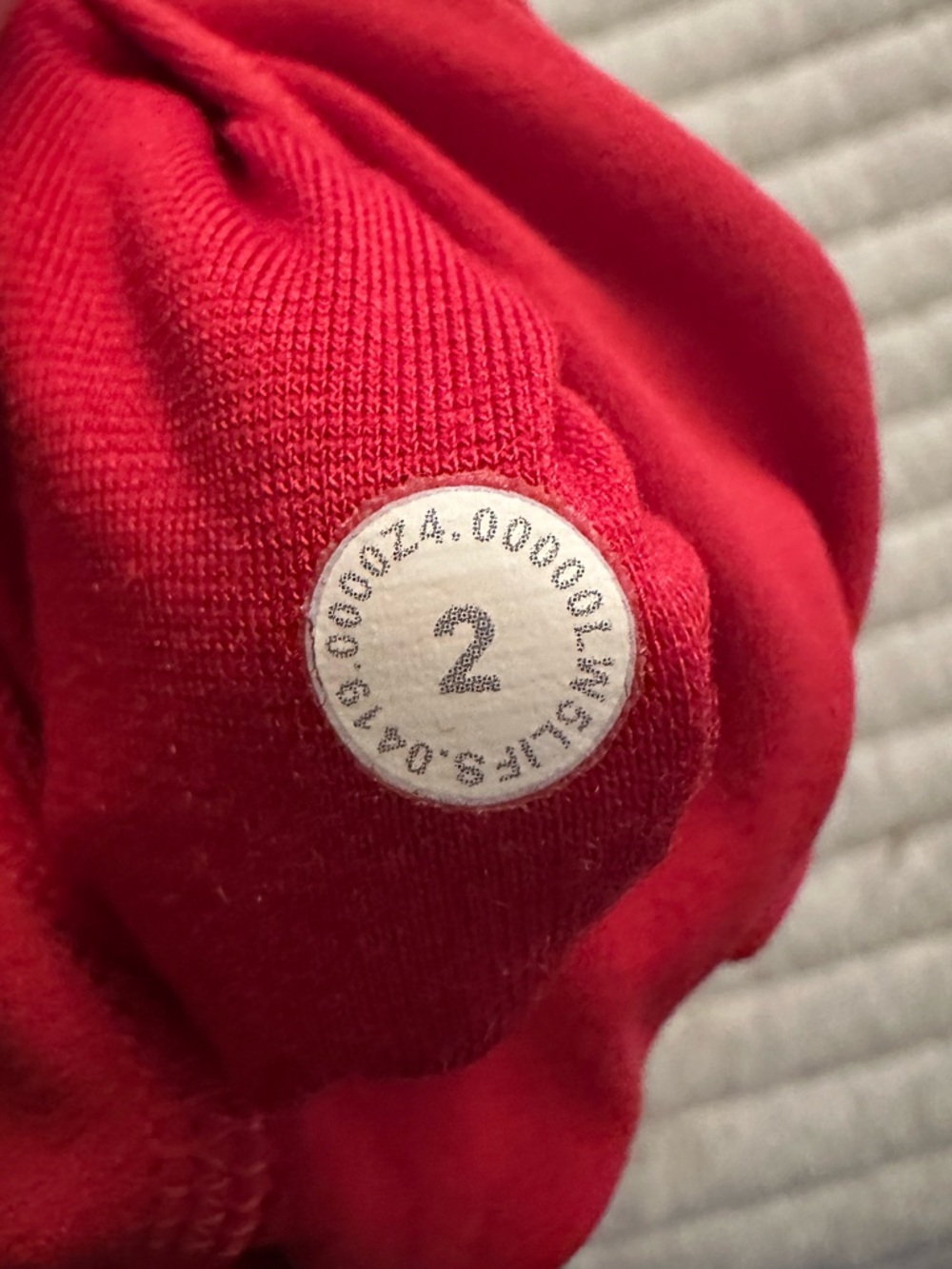 Lululemon Dark Red Leggings 25 align size 2 - Picture 2 of 2